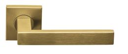 Изображение продукта BASICS BSQ2-G IM дверные ручки на розетке PVD золото сатинированное
