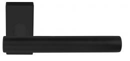 Изображение продукта BASICS LB7-19Q32 NM дверные ручки на узкой розетке черный сатинированный (RAL9004)