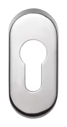 Изображение продукта BASICS LBY32 IP дверная накладка под евроцилиндр сталь полированная