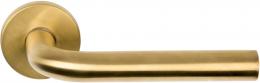 BASICS LB3-19 EN1906 IM дверные ручки на розетке PVD золото сатинированное - 1