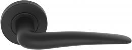 Изображение продукта BASICS LB20 NM дверные ручки на розетке черный сатинированный (RAL9004)