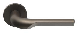 RIVIO GL100G BR PR дверная ручка на розетке бронза - 2