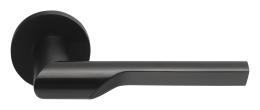 RIVIO GL101G IZ PR дверная ручка на розетке черный сатинированный (PVD) - 2