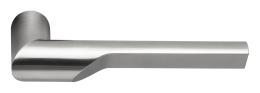 Изображение продукта RIVIO GL101-ZR IN дверная ручка на розетке сталь сатинированная