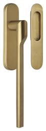 Купить RIVIO GL231 IM ручка для подъемно-сдвижной двери золото сатинированное (PVD) по цене 52605 руб