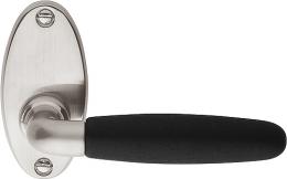 Изображение продукта TIMELESS 1931MRO NSEB дверные ручки на розетке никель сатинированный/эбеновое дерево