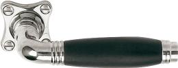 Изображение продукта TIMELESS 1934GRK NLEB дверные ручки на розетке никель глянцевый/эбеновое дерево