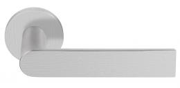 Изображение продукта ARC PBA100-G IN дверные ручки на розетке сталь сатинированная