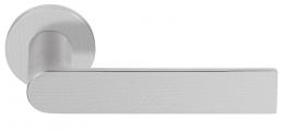 ARC PBA101-G IN дверные ручки на розетке сталь сатинированная - 2