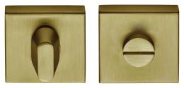 Изображение продукта BASICS BSQWC53ZI IM дверная защелка с кнобом PVD золото сатинированное
