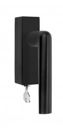 Изображение продукта INC PBI101-DKLOCK IZ LW оконная ручка поворотно-откидная PVD черный сатинированный