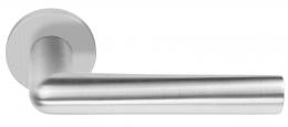 INC PBI101-G IN дверные ручки на розетке сталь сатинированная - 2