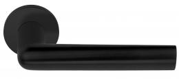 INC PBI101-G IZ дверные ручки на розетке PVD черный сатинированный - 2