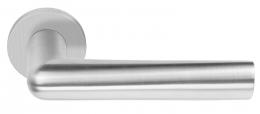 INC PBI102-G IN дверные ручки на розетке сталь сатинированная - 2
