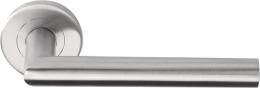 Изображение продукта BASICS LB2L-19 EN1906 IN дверные ручки на розетке сталь сатинированная