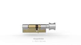 CES 813MO евро-цилиндр с кнобом - 4