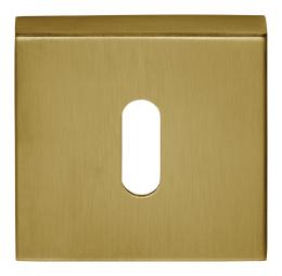 Изображение продукта BASICS BSQN53 IM дверная накладка под сувальный ключ PVD золото сатинированное