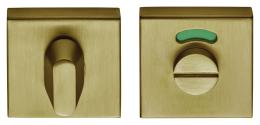 Изображение продукта BASICS BSQWC53 IM дверная защелка с кнобом PVD золото сатинированное