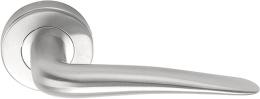 Изображение продукта BASICS LB20 IN дверные ручки на розетке сталь сатинированная