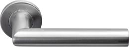 Изображение продукта BASICS LB2L-22 EN1906 IN дверные ручки на розетке сталь сатинированная