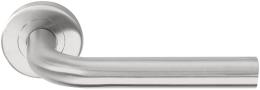 Изображение продукта BASICS LB3L-19 EN1906 IN дверные ручки на розетке сталь сатинированная