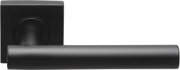 Изображение продукта BASICS LB7-19 BSQR53 NM дверные ручки на розетке черный сатинированный (RAL9004)