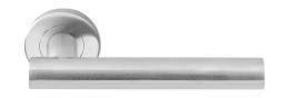 Изображение продукта BASICS LB7L-19 EN1906 IN дверные ручки на розетке сталь сатинированная