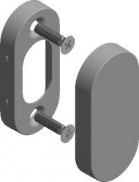 Изображение продукта BASICS LBB32 IP дверная накладка/заглушка сталь полированная