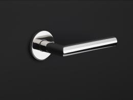 Изображение продукта BASICS LB2-19 EN1906 IP дверные ручки на розетке сталь полированная