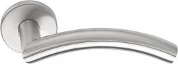 Изображение продукта BASICS LB4-19 EN1906 IN дверные ручки на розетке сталь сатинированная