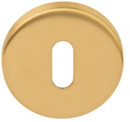 Изображение продукта BASICS LBN50 IM дверная накладка под сувальный ключ PVD золото сатинированное