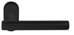 Изображение продукта BASICS LB7-19- LBR32G NM дверные ручки на узкой розетке черный сатинированный (RAL9004)
