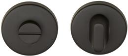 Изображение продукта BASICS LBWC50D UZI NM дверная защелка с кнобом черный сатинированный (RAL9004)