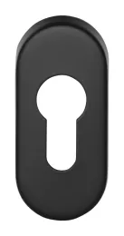Изображение продукта BASICS LBY32 NM дверная накладка под евроцилиндр черный сатинированный (RAL9004)