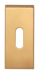 Изображение продукта SQUARE LSQBN32 IM дверная накладка под сувальный ключ PVD золото сатинированное