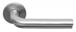 ECLIPSE DR100G IN PR дверные ручки на розетке сталь сатинированная - 2