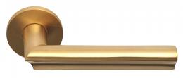 Изображение продукта ECLIPSE DR102G IM PR дверные ручки на розетке PVD золото сатинированное