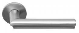 ECLIPSE DR102G IN PR дверные ручки на розетке сталь сатинированная - 2