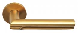 Изображение продукта ECLIPSE DR103G IM PR дверные ручки на розетке PVD золото сатинированное