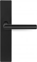 Изображение продукта BASICS LB2-19 P236SFC NM дверные ручки на пластине черный сатинированный (RAL9004)