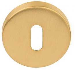 Купить BASICS LBN50D IM дверная накладка под сувальный ключ PVD золото сатинированное по цене 1455 руб