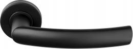 BASICS LB14 NM дверные ручки на розетке черный сатинированный (RAL9004) - 1