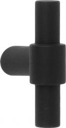 ONE PB9 NM мебельная ручка-кноб черный сатинированный (RAL9004) - 1