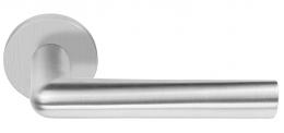 Изображение продукта INC PBI100-G IN дверные ручки на розетке сталь сатинированная