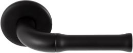 Изображение продукта NOUR EV100/64ZL NM дверные ручки на розетке черный сатинированный (RAL9004)