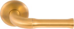 Изображение продукта NOUR EV100ZL/64 IM дверные ручки на розетке PVD золото сатинированное