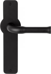 Изображение продукта NOUR EV100ZLP210SFC NM дверные ручки на розетке черный сатинированный (RAL9004)
