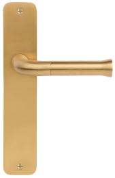 Изображение продукта NOUR EV101ZLP211SFC IM дверные ручки на розетке PVD золото сатинированное