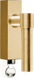 Изображение продукта ONE PBL20-DKLOCK IM оконная ручка поворотно-откидная PVD золото сатинированное