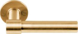 ONE PBL20XL/50 IM дверные ручки на розетке PVD золото сатинированное - 2